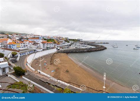 Cityscape in the Atlantic, Angra Do Heroismo, Azores Islands Stock Photo - Image of port, tour ...