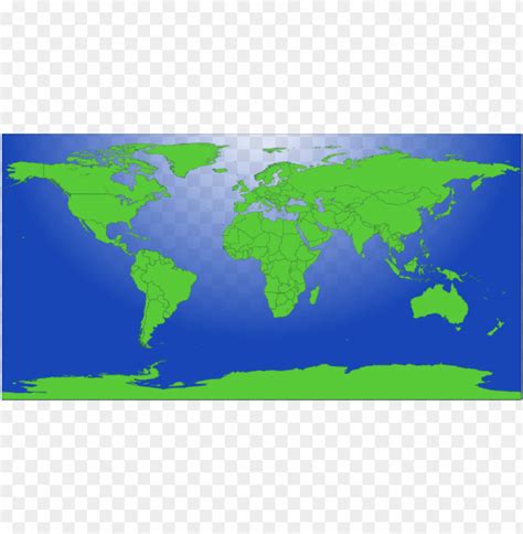 Blank World Map Hd Image - Simple world map with country outlines, times projection.