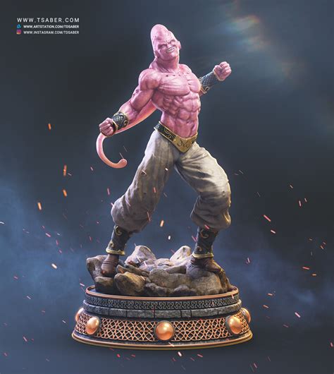 Super Buu Statue - Dragonball Z Collectibles - Tsaber - ZBrushCentral