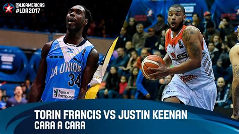 Torin Francis vs Justin Keenan - Cara a Cara - DIRECTV Liga de las Americas 2017 - FIBA.basketball