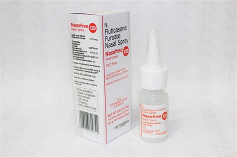 Fluticasone Furoate Nasal Spray 10g / 120 metered doses (Nasofree)