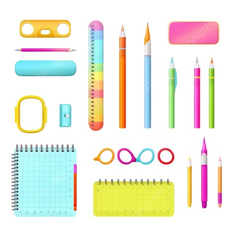 The Cute Stationery, Stationery, Pen, Pencil PNG Transparent Image and ...