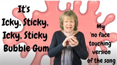 Icky Sticky, Icky Sticky Bubble Gum. A fun and sticky preschool and toddler song naming body ...