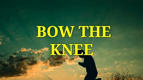 BOW THE KNEE INSTRUMENTAL with LYRICS / MINUS ONE/ ACCOMPANIMENT - YouTube