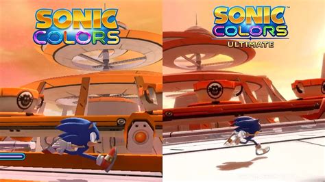 Video: Sonic Colors Wii vs. Sonic Colors: Ultimate comparison