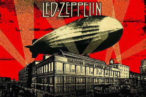 Led Zeppelin Album Cover Mothership Classic Rock Poster – My Hot Posters