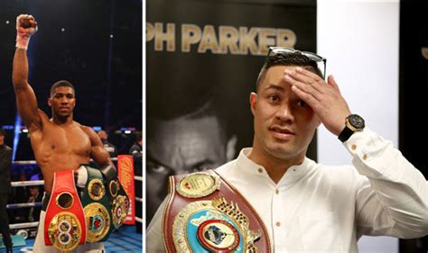 Anthony Joshua vs Joseph Parker CONFIRMED: Joshua reveals details for ...