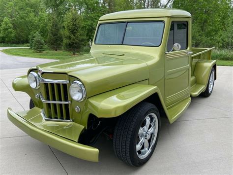 1955 Willys Jeep Custom Pickup Complete Restoration Clean Title Clean ...