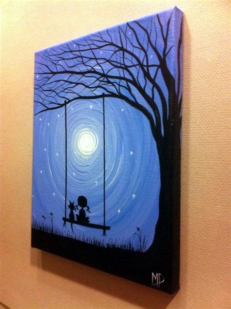 30 More Canvas Painting Ideas | Canvas painting, Art painting, Canvas art