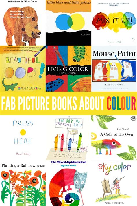 12 Fabulous Picture Books About Colour (and Color!)