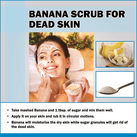 Use Banana Scrub for Face Dead Skin Removal | Home Remedies Do It Yourself