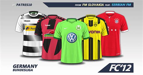 Germany Bundesliga kits 2016/17 | FM Scout