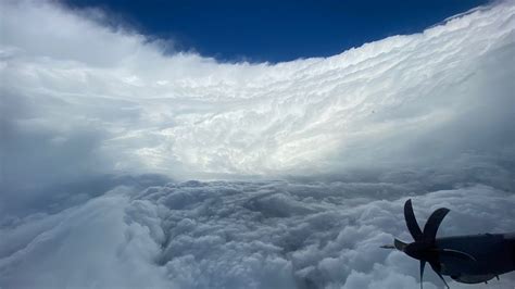 Air Force 'Hurricane Hunters' fly straight into dangerous storms