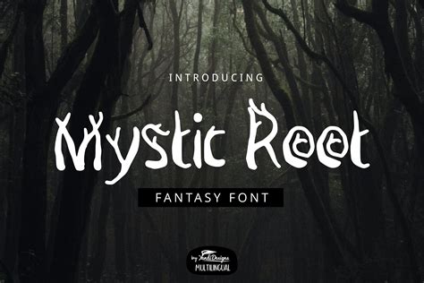 Mystic Root Font | Symbol Fonts ~ Creative Market