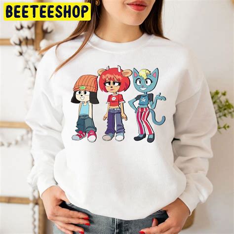 Parappa The Rapper Lammy And Katy Kat Game Trending Unisex Sweatshirt - Beeteeshop