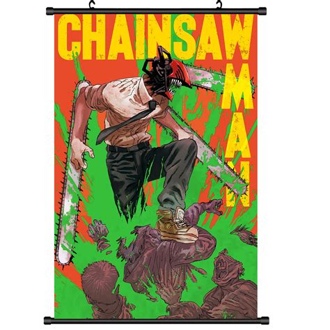 Buy Chainsaw Man denji chainsaw man Hanging Wall Picture Decor-25''*17 ...