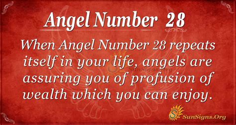 Angel Number 28 Meaning | SunSigns.Org