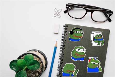 Pepe Meme Stickers 15 Pieces Easy to Remove Pvc/vinyl - Etsy