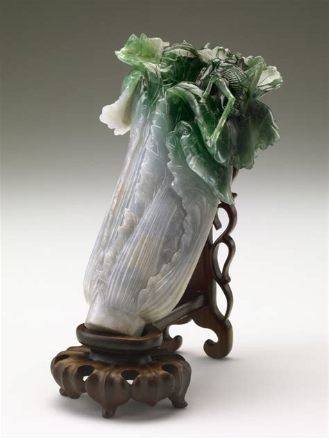 Qing: Jadeite Cabbage – China Online Museum