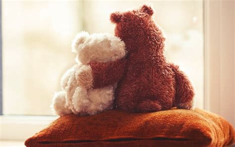 Cute Teddy Bear Couple Love wallpapers