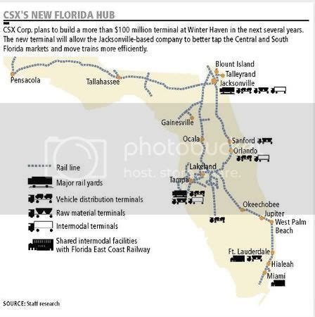 CSX Florida Map Photo by BruceMcF | Photobucket