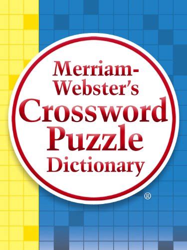 Merriam-Webster's Crossword Puzzle Dictionary eBook : Merriam-Webster ...