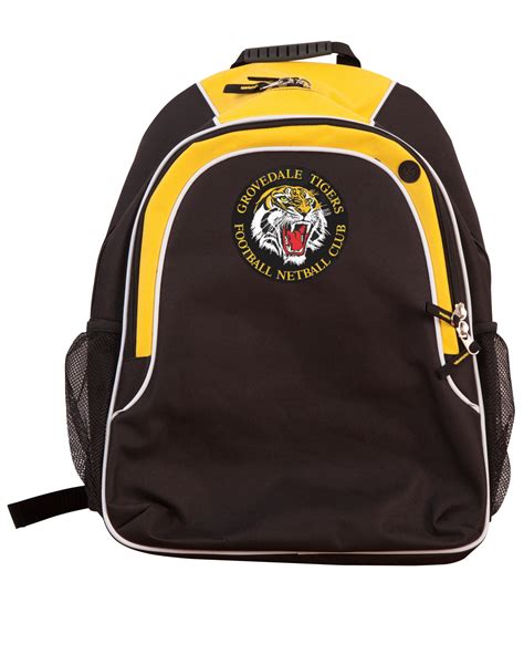 Sports Backpack with Club Logo — Promote-It Trophy & Clothing Co.