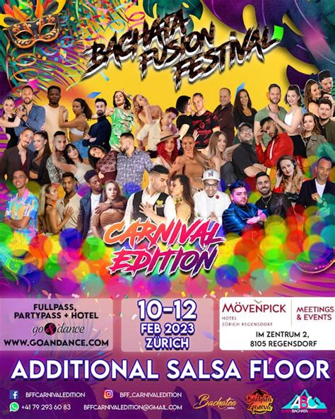 Bachata Fusion Festival 2023 - Carnival Edition - go&dance