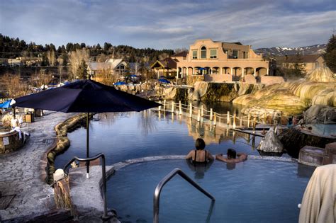 Pagosa Springs, Colorado is famous for its wonderful Hot Springs.