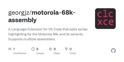 GitHub - georgjz/motorola-68k-assembly: A Language Extension for VS ...