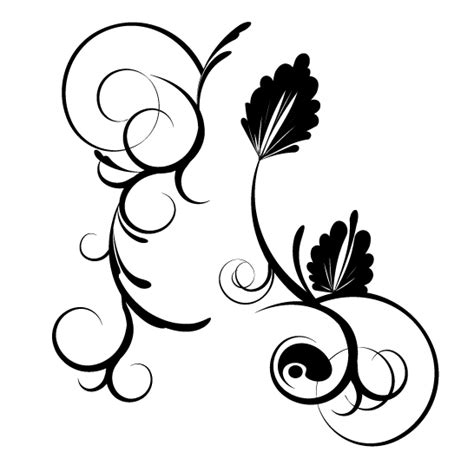 swirly vectors by Astorix on DeviantArt