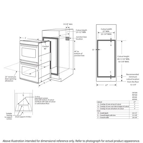 Interior Dimensions Of Wall Oven at Dorothy Reynolds blog