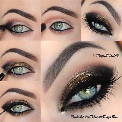 Top 10 Amazing Black Eye Makeup Tutorials - Pretty Designs