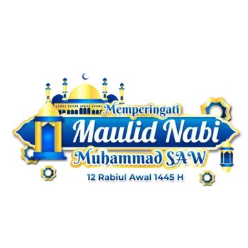 Greeting Card For The Birthday Of The Prophet Muhammad 1445 H, 12 Rabiul Awal 2023, Birthday Of ...