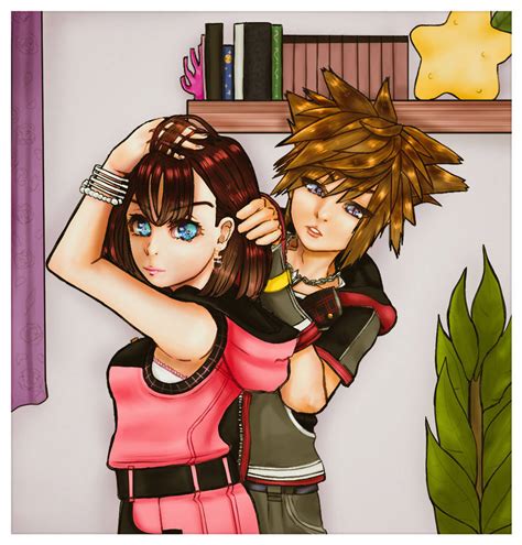 Kairi and Sora by InnocentlyCorrupt on DeviantArt