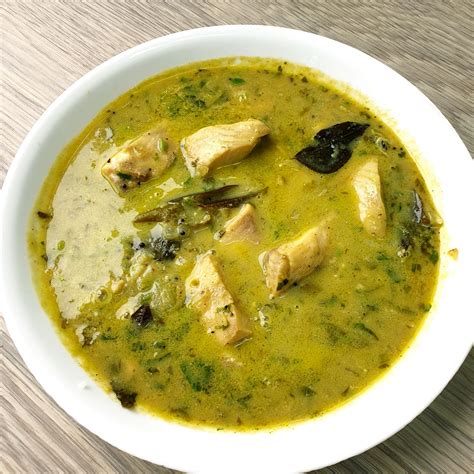 Green Fish Curry – Mins Menu