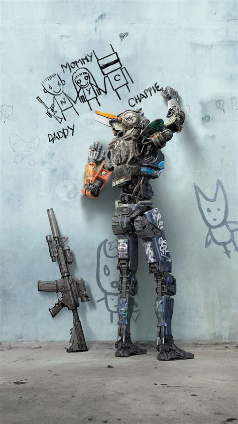 Chappie Robot iPhone Wallpapers - Wallpaper Cave