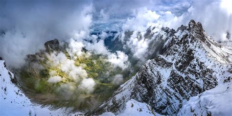 View from Nebelhorn, Germany