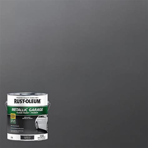 Rust-Oleum 3.78L Gunmetal Metallic Concrete & Garage Floor Paint ...