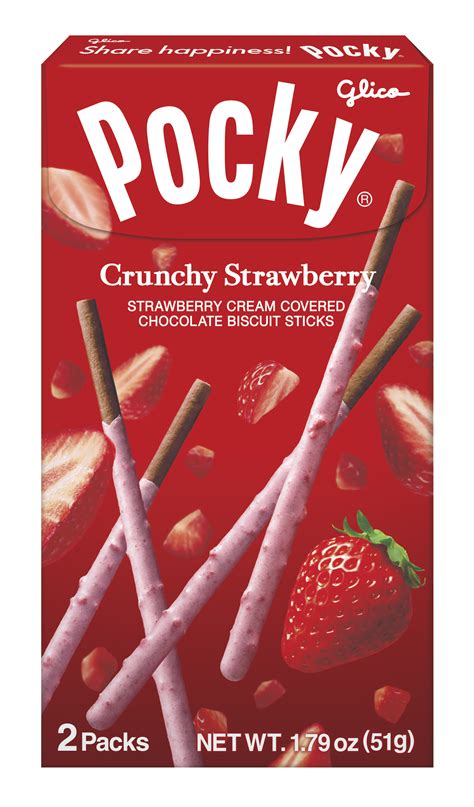 Pocky Crunchy Strawberry | Ezaki Glico USA Corporation