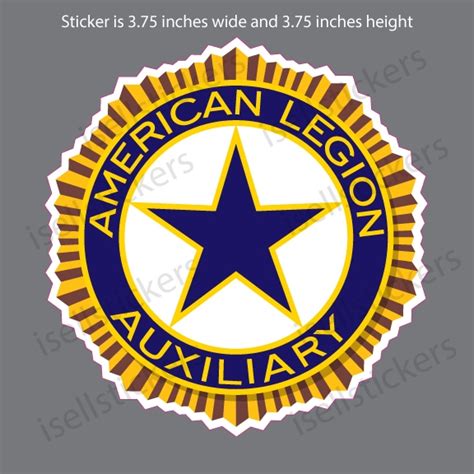 Car & Truck Parts American Legion Emblem Vinyl Logo Decal Sticker Car ...