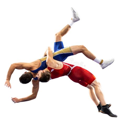 A Set of High Wrestling Throws, Tricks. Stock Image - Image of sports, health: 261495311