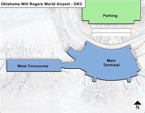 Will Rogers Airport Map - Zip Code Map