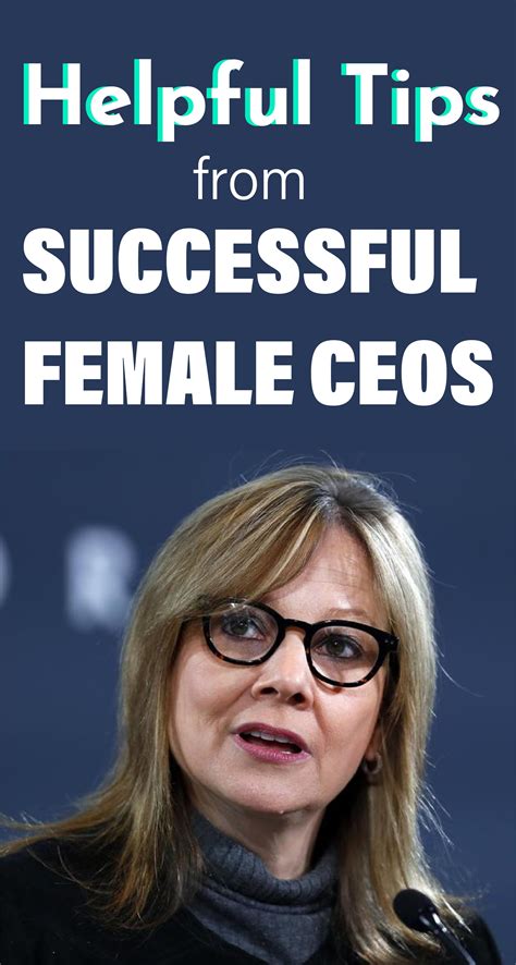 Female CEOs reveal their secrets to success in these insightful quotes ...