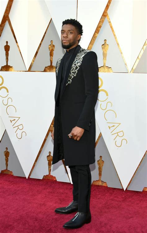 Chadwick Boseman was a King at the 2018 Oscars