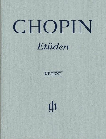 Chopin - Etudes Hardcover - PianoWorks