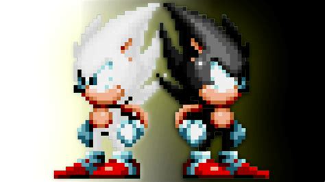 Hyper Sonic and Dark Sonic custom sprites (Mania) : r/SonicTheHedgehog