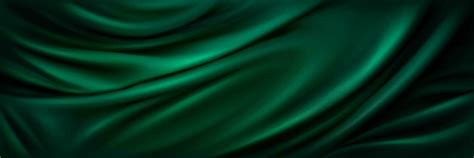 Green silk fabric background, satin cloth texture 24233364 Vector Art ...