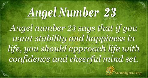 Angel Number 23 Meaning - Dreams Becoming A Reality - SunSigns.Org