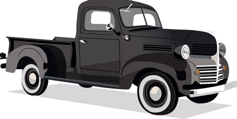 Vintage truck clipart. Free download transparent .PNG | Creazilla